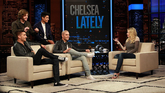 The Wanted, Chelsea Lately The Wanted, Chelsea Lately